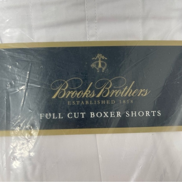 Brooks Brothers Men’s Size 50 Full Cut Boxer Shorts white NWT - Picture 5 of 5